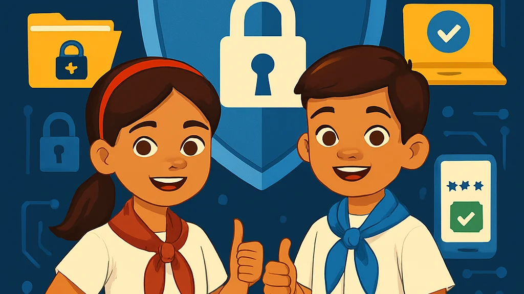 Ciberseguridad para padres y niños en un entorno cada vez más digitalizado.