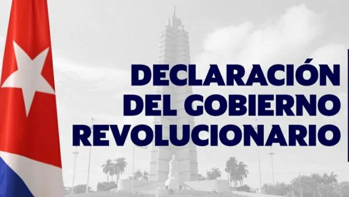 DECLARACIÓN DEL GOBIERNO REVOLUCIONARIO