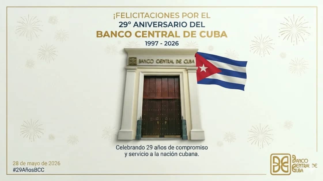 29 años del Banco Central de Cuba